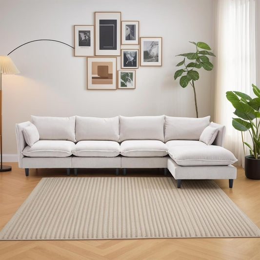 Nimbus Shift Adjustable Cloud Couch White
